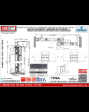 PUERTA AUTOMATICA CORREDIZA TINA FBO38 TIPO SO-SX, SX-SO